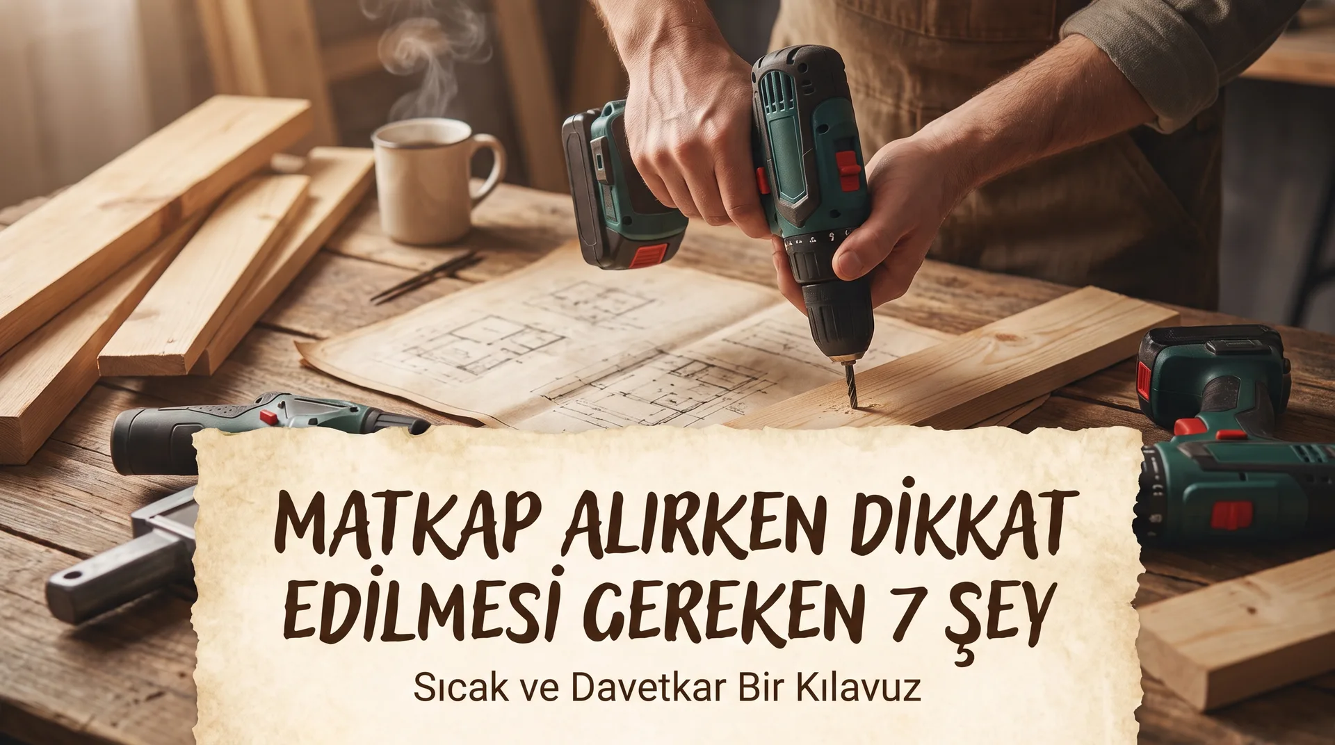 Matkap Alırken Dikkat Edilecek 7 Şey