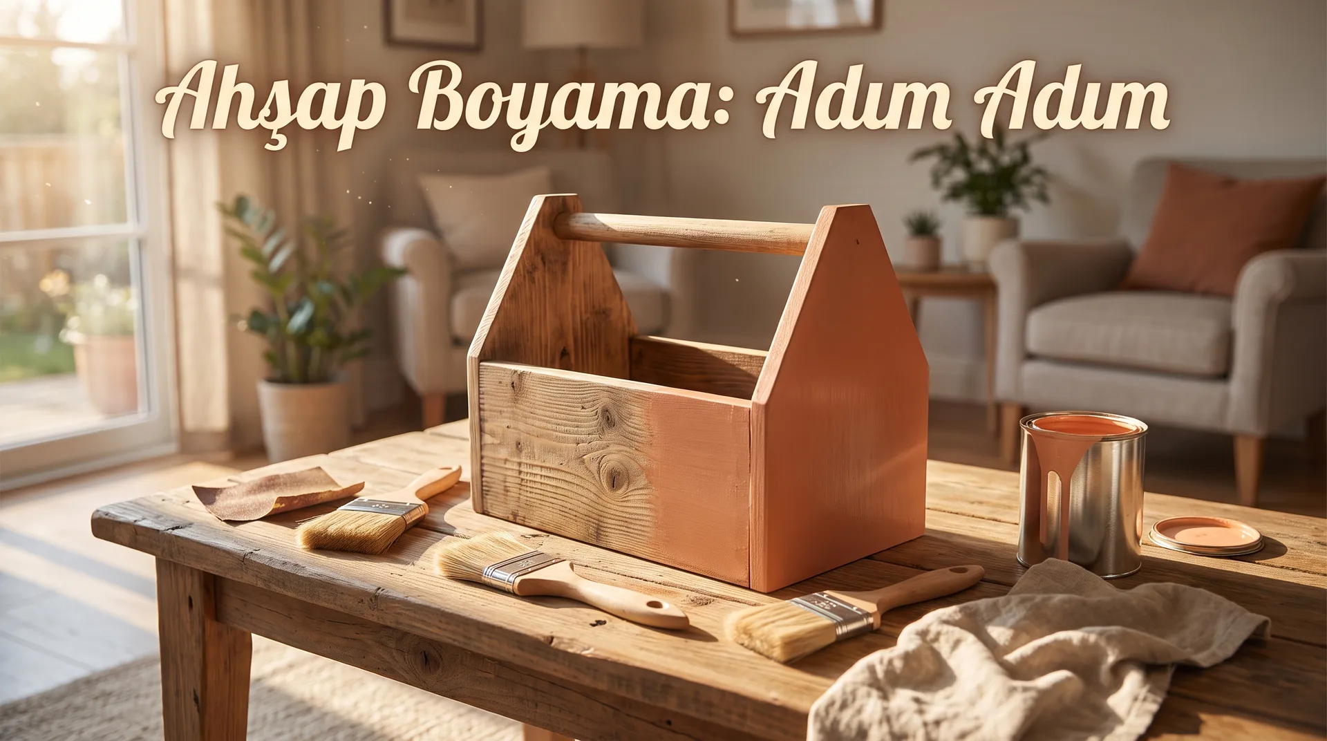 Ahşap Yüzey Boyama: Adım Adım