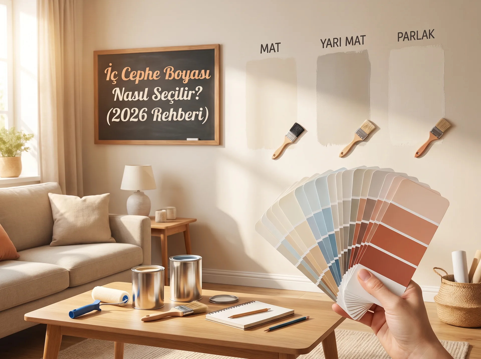 İç Cephe Boyası Nasıl Seçilir? (2026 Rehberi)