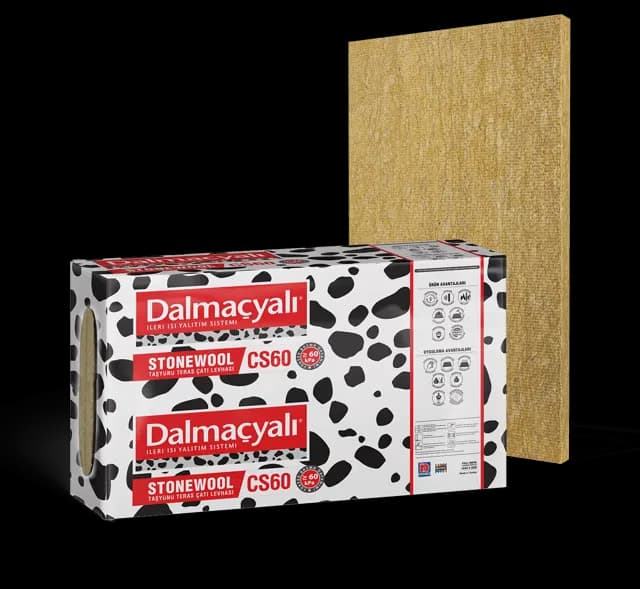 Dalmaçyalı Stonewool CS60 Taşyünü Isı Yalıtım Levhası