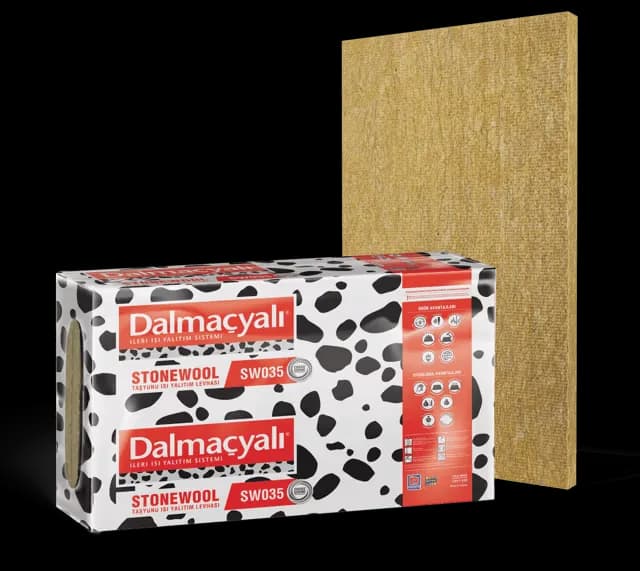Dalmaçyalı Stonewool SW035 Taşyünü Isı Yalıtım Levhası