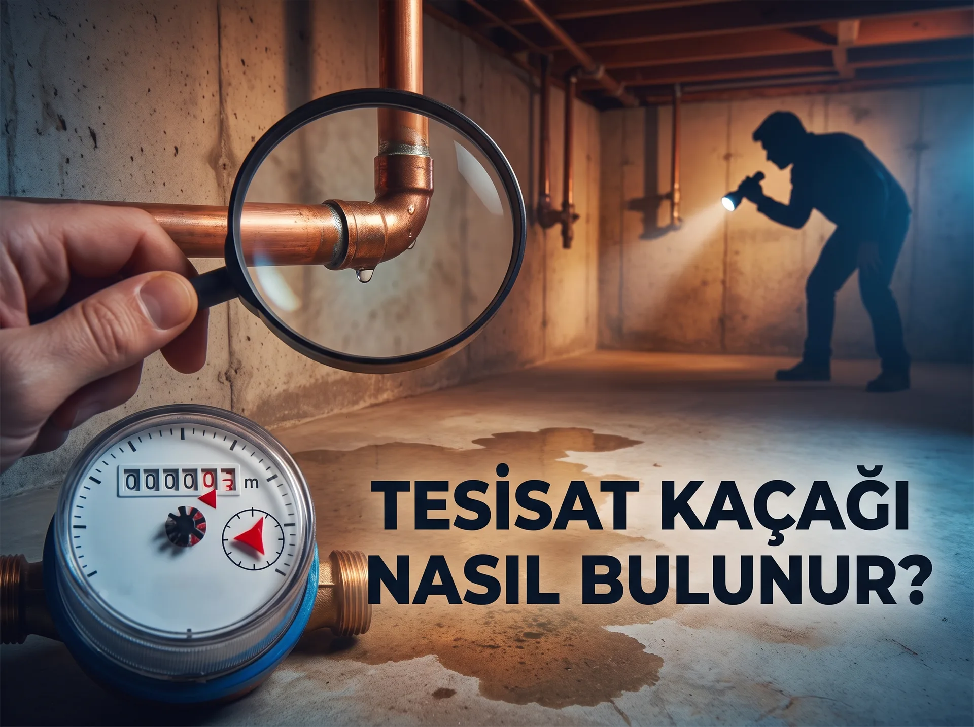 Tesisat Kaçağı Nasıl Bulunur?