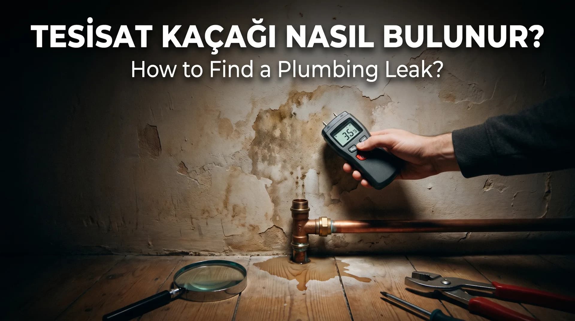 Tesisat Kaçağı Nasıl Bulunur?