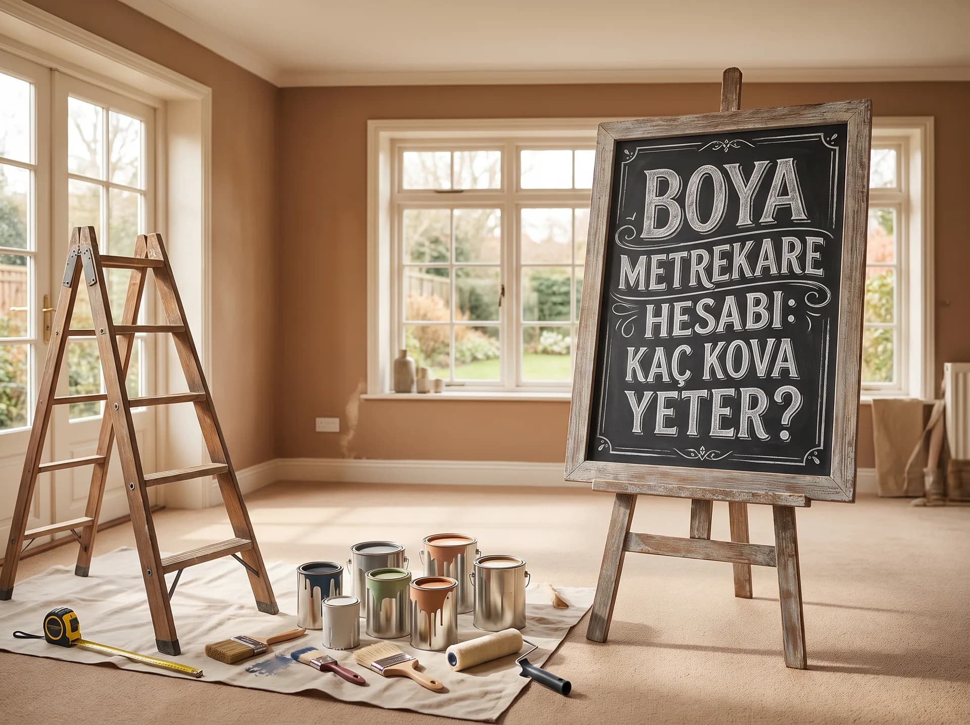 Boya Metrekare Hesabı: Kaç Kova Yeter?