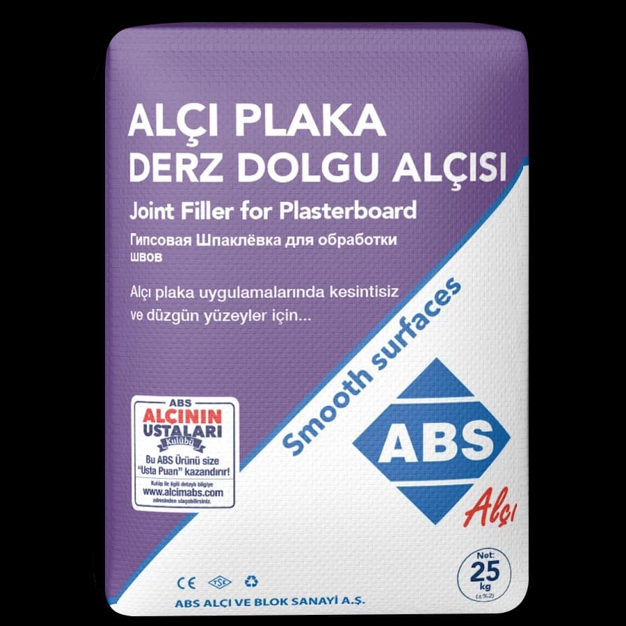 ABS Alçı Plaka Derz Dolgu Alçısı