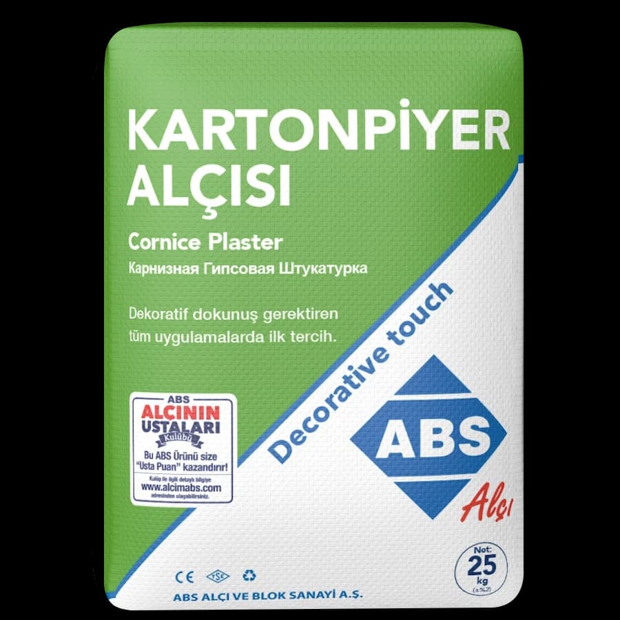 ABS Kartonpiyer Alçısı