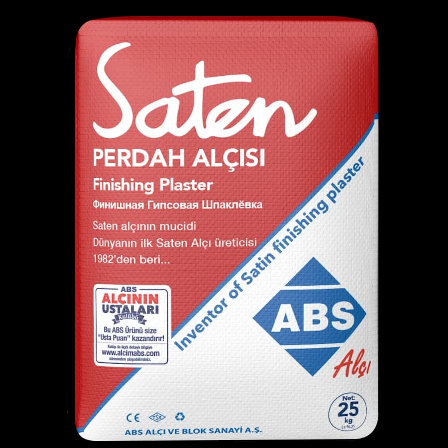 Abs Alçı Saten Perdah Alçısı